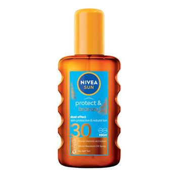 Nivea Sun Protect & Bronze Spray Oil SPF30 200 ml