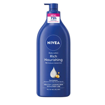Nivea Body Milk Nourishing Pump 625 ml