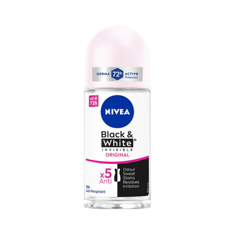 Nivea Black & White Invisible Original Roll-On 50 ml