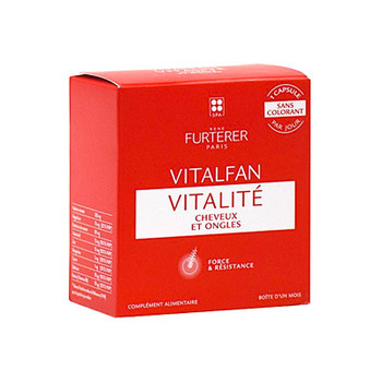 Rene Furterer Vitalfan Vitality Hair Strength and Resistance 30 count