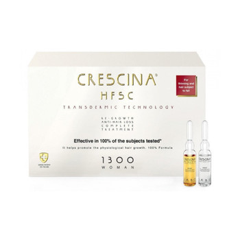 Crescina Transdermic HFSC Complete Treatment 1300 Women 20 Ampoules 3.5 ml