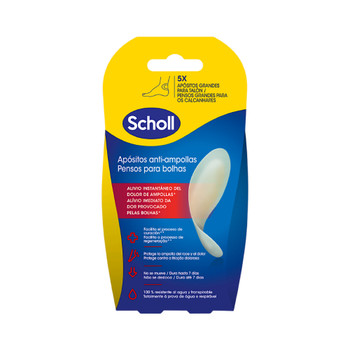 Scholl Large Blister Dressings 5 ​​units