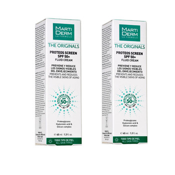 Martiderm Proteos Screen Fluid Cream SPF50 + 40ml x2