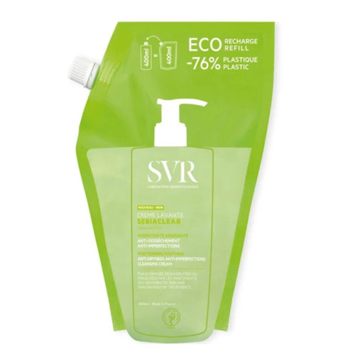 SVR Sebiaclear Cleansing Cream Refill 400ml