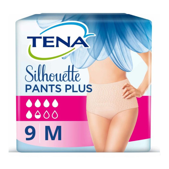 Tena Lady Pants Plus Size M 9 units