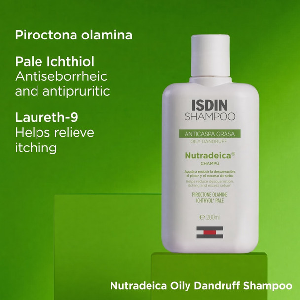 Isdin Nutradeica Oily Anti Dandruff Shampoo 200ml
