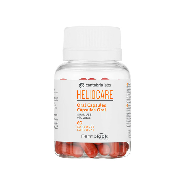 Heliocare Sun Protection 60 caps Product Bottle