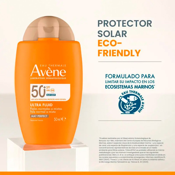 Avène Sun Mat Fluid Color SPF50+ 50ml