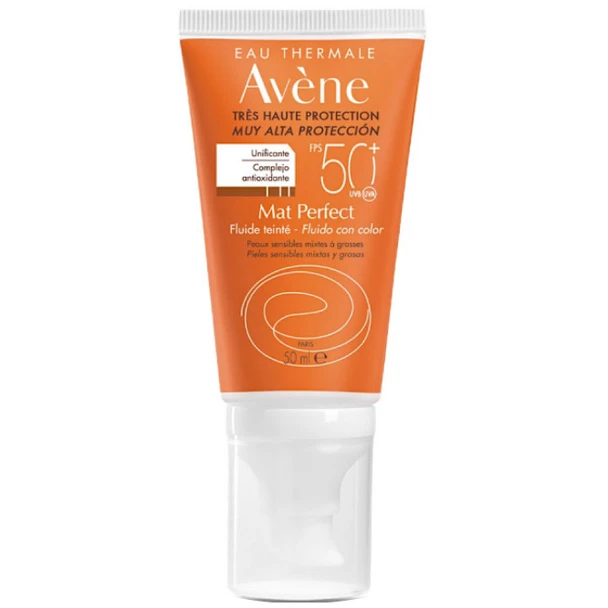 Avène Sun Mat Fluid Color SPF50+ 50ml