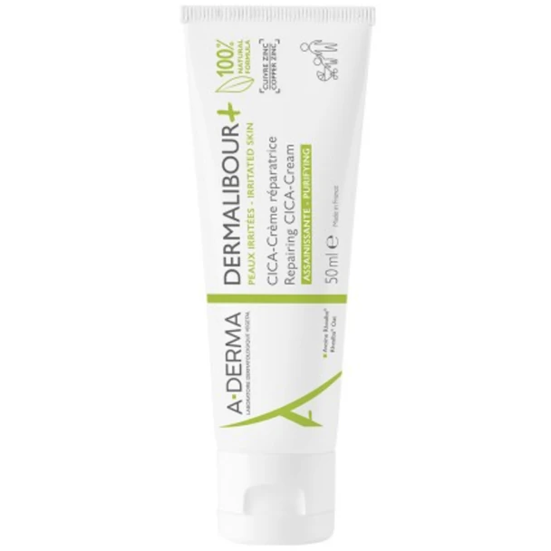 A-Derma Dermalibour+ Repairing Cica Cream 50 ml
