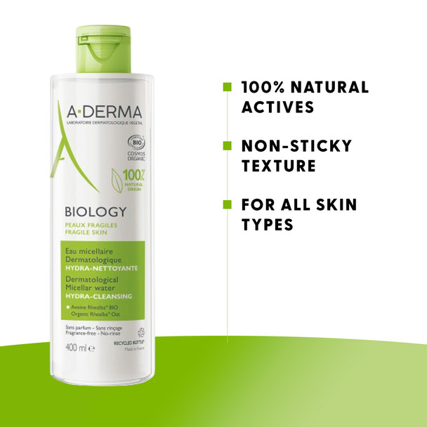 A-Derma Biology Micellar Water 400ml