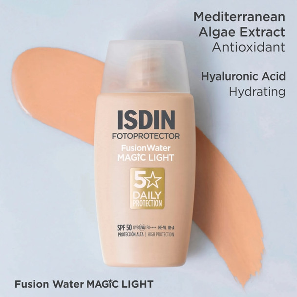Isdin Fusion Water MAGIC Light SPF50 50 ml