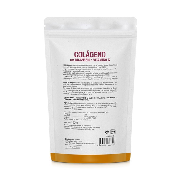 Ana Maria Lajusticia Collagen with Magnesium Vitamine C 350g