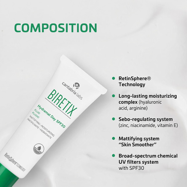 Biretix Hydramat Day SPF30 Fluid 50 ml