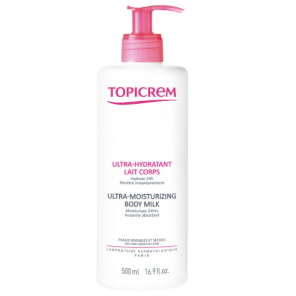 Topicrem Ultra Moisturizing Body Milk 500 ml