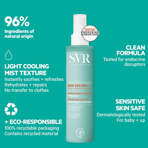 SVR Sun Secure After-Sun Spray 200 ml