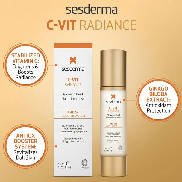 Sesderma C-Vit Glowing Facial Fluid 50ml
