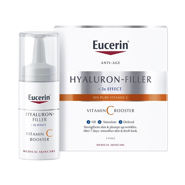 Eucerin Hyaluron-Filler 3x Effect Vitamin C Booster 3x8ml