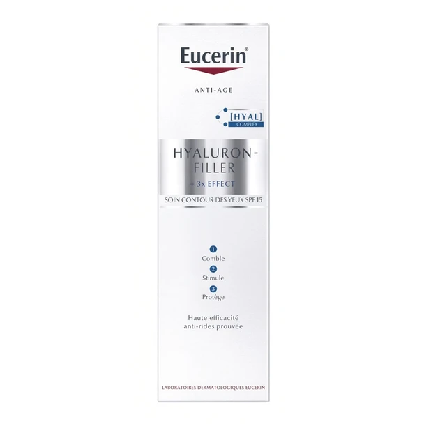 Eucerin Hyaluron-Filler 3x Effect Eye Contour SPF15 15ml