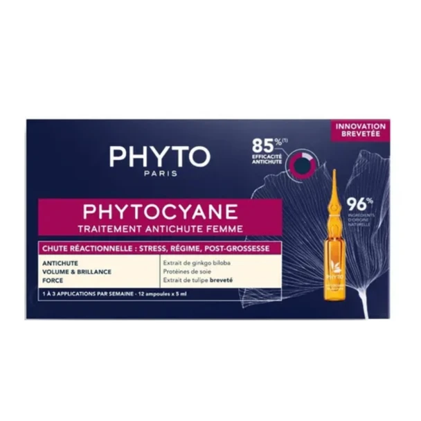 Phyto Phytocyane Antichute Reaction Woman 5ml x 12 Amp.