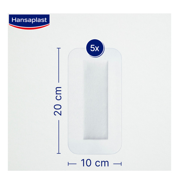 Hansaplast Aqua Protect 4XL 5 strips