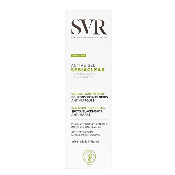 SVR Sebiaclear Active Gel Tinted 40ml