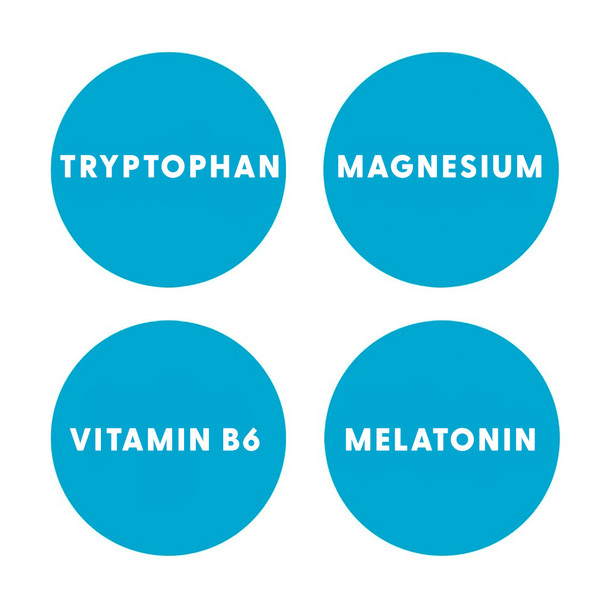 Ana Maria Lajusticia Triptophan Melatonin + Magnesium and Vitamin B6 60 tabs