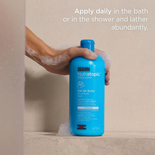 Isdin Nutratopic Pro-AMP Emollient Shower Gel 750ml