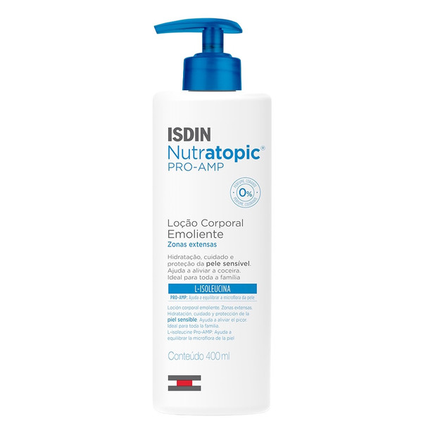 Isdin Nutratopic Pro-AMP Emollient Lotion 400ml
