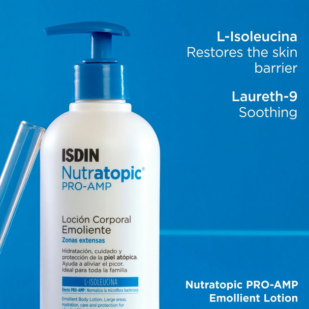 Isdin Nutratopic Pro-AMP Emollient Lotion 400ml