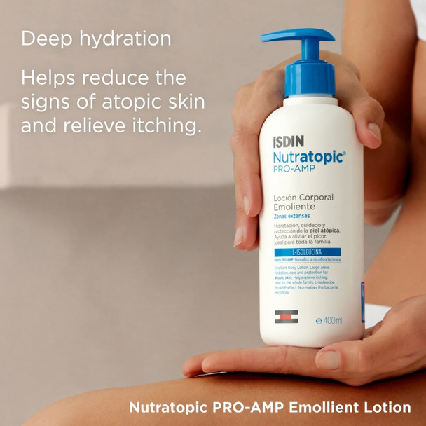 Isdin Nutratopic Pro-AMP Emollient Lotion 400ml