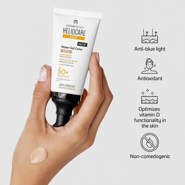 Heliocare 360 Water Gel Beige SPF 50+ 50 ml