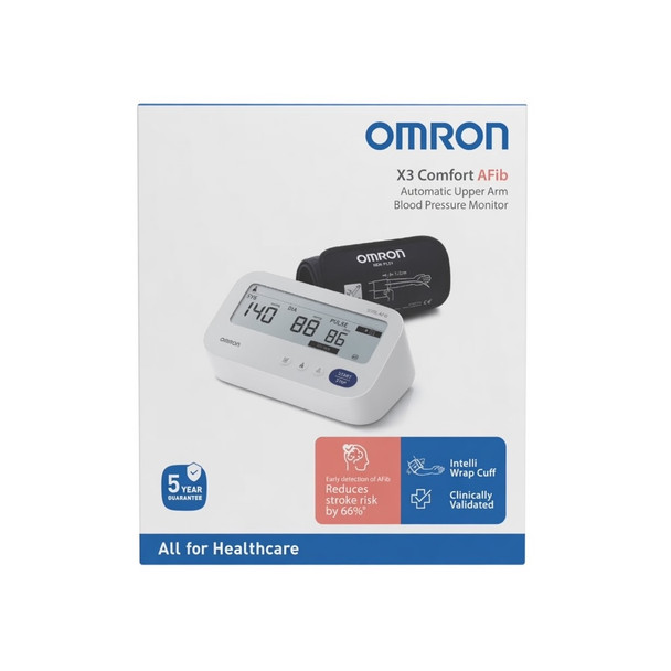 Omron X3 Comfort AFib Digital Blood Pressure Monitor