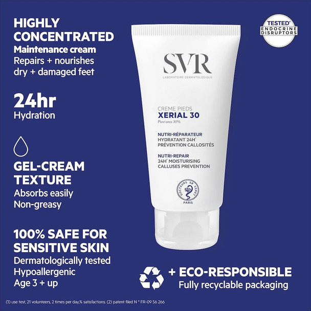 SVR Xérial 30 Foot Cream 50ml