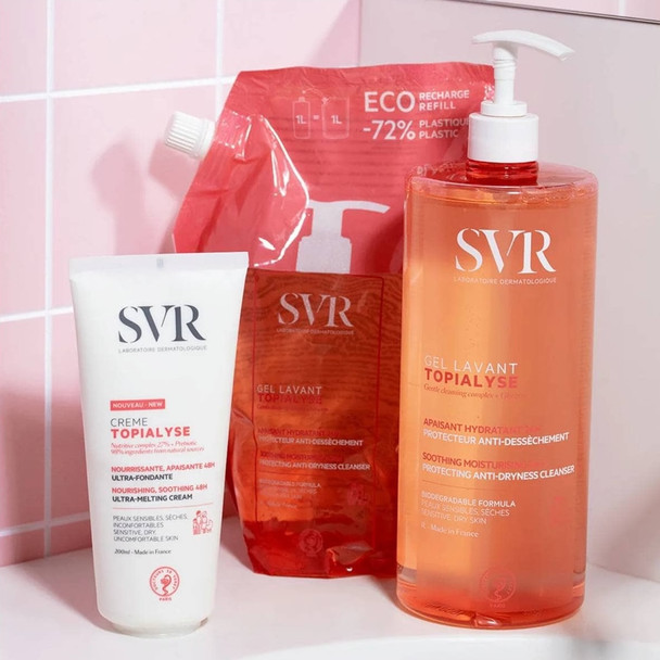 SVR Topialyse Cleansing Gel Refill 1000ml