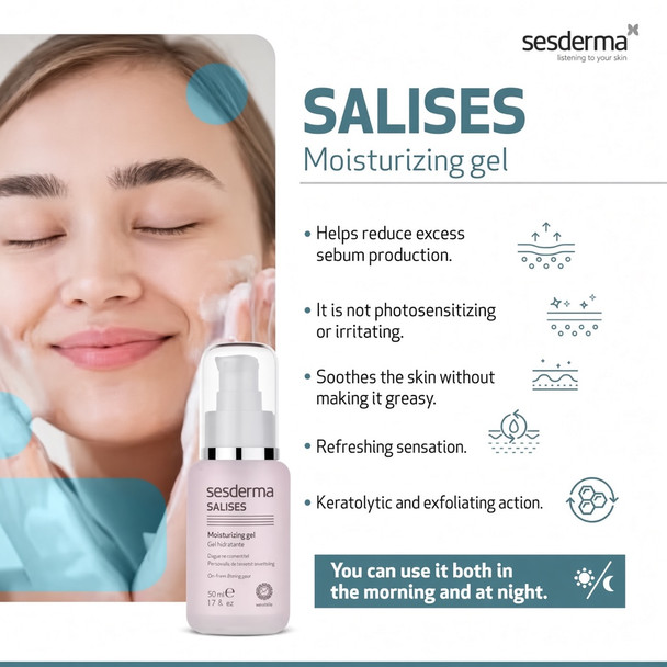 Sesderma Salises Moisturizing Gel 50ml