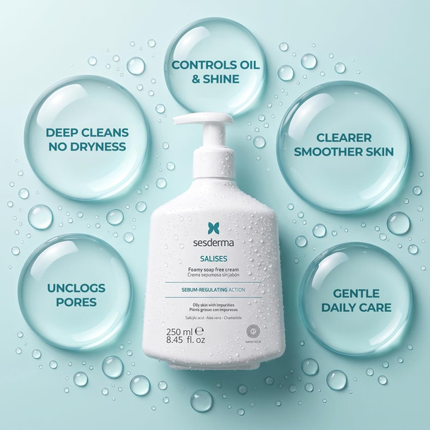 Sesderma Salises Foamy Soap Free Cream 250ml