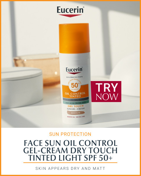 Eucerin Sun Gel Cream Oil Control Light FPS 50 50ml