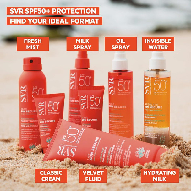 SVR Sun Secure Body Milk SPF50+ 250 ml