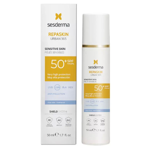 Sesderma Repaskin Urban 365 Sensitive Skin SPF50+ 50 ml