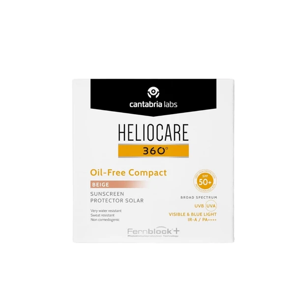 Heliocare 360 Compact Oil-Free SPF50+ Beige 10g