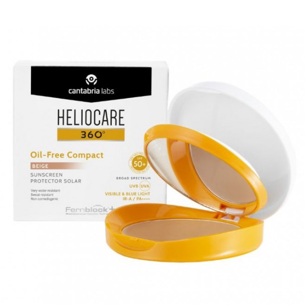 Heliocare 360º Compact Oil-Free SPF50+ Beige 10g
