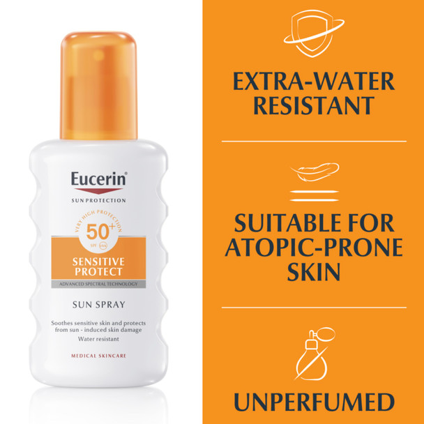 Eucerin Sun Sensitive Protect Body Spray SPF50+ 200ml