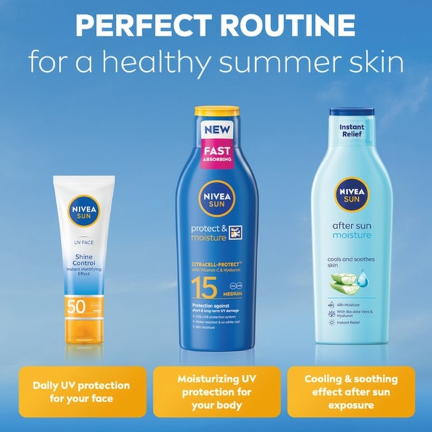 Nivea Sun Lotion Protect & Moisture SPF30 200 ml