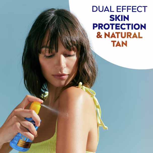 Nivea Sun Protect & Bronze Spray SPF50 200 ml