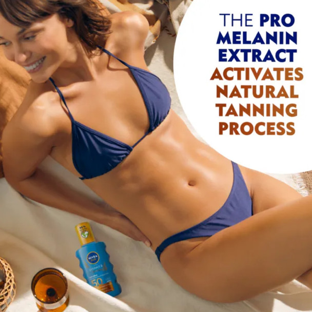 Nivea Sun Protect & Bronze Spray SPF50 200 ml