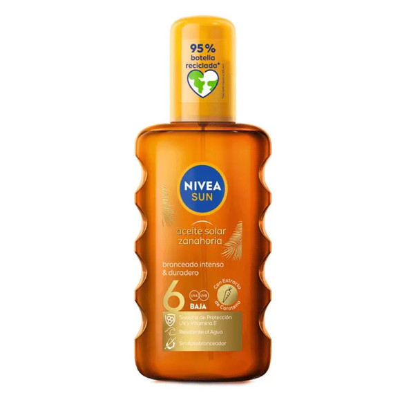 Nivea Sun Carrot Oil Spray SPF6 200 ml