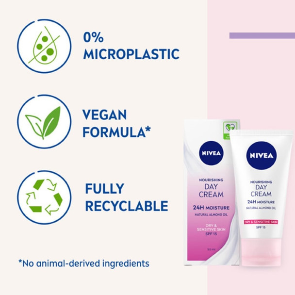 Nivea Nourishing Day Cream FP15 50 ml