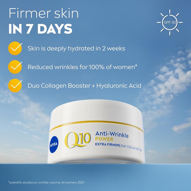 Nivea Q10 Power Day Cream Anti-Wrinkle Triple Defense SPF30 50ml