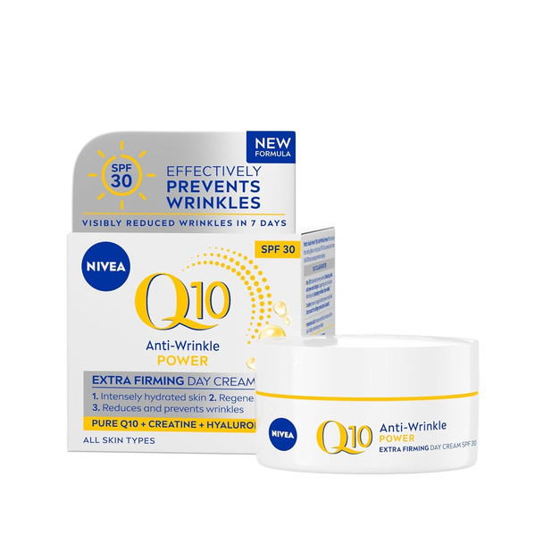 Nivea Q10 Power Day Cream Anti-Wrinkle Triple Defense SPF30 50ml